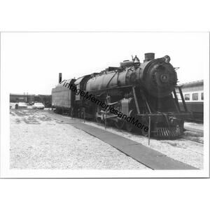 Vtg Balitmore & Ohio B O 5300 Steam Locomotive 3.5" x 5" Real Photo T2-665